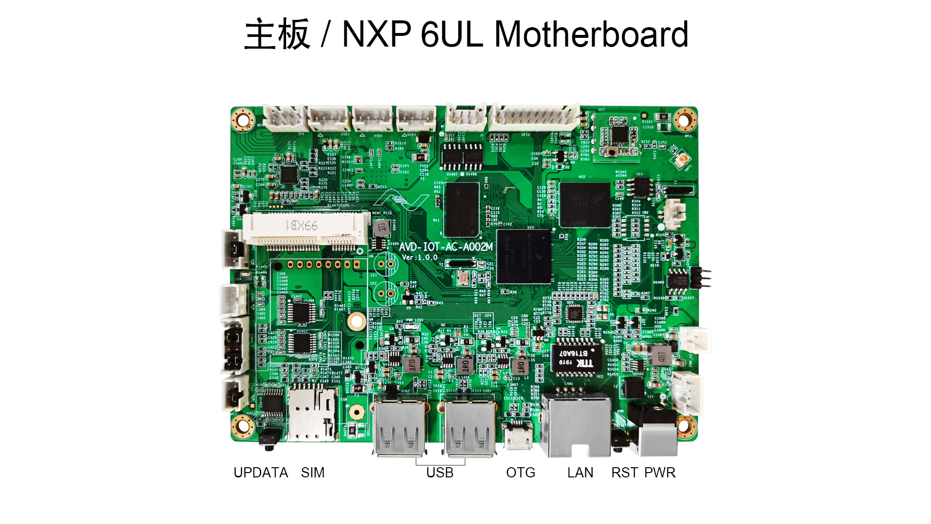 Total Solution with NXP 6UL Motherboard