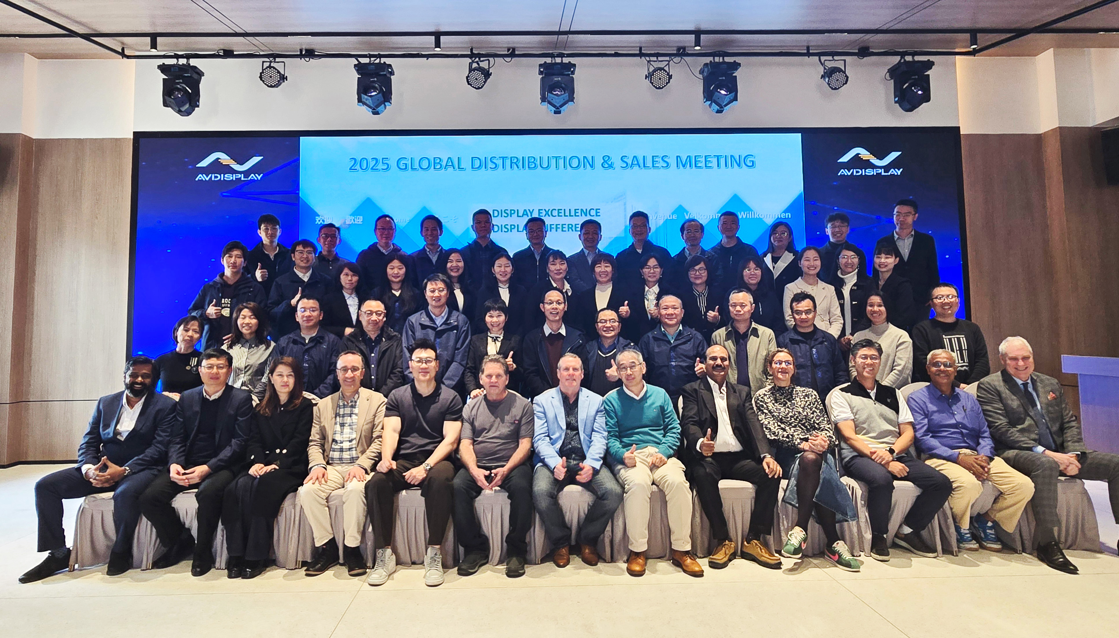 AV-Display has Successfully Conducted the International Sales Meeting